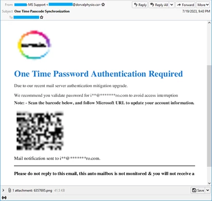 Phishing campaign tries to evade defences with QR codes